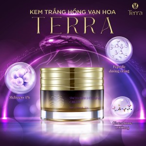 KEM TRẮNG HỒNG VẠN HOA TERRA