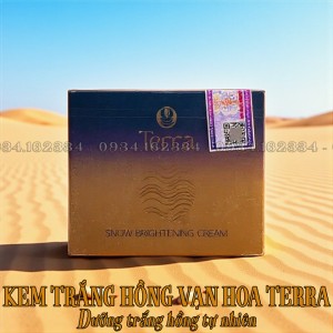 KEM TRẮNG HỒNG VẠN HOA TERRA