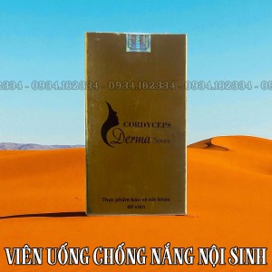 VIÊN UỐNG CHỐNG NẮNG NỘI SINH DERMA CORDYCEPS SUNCARE