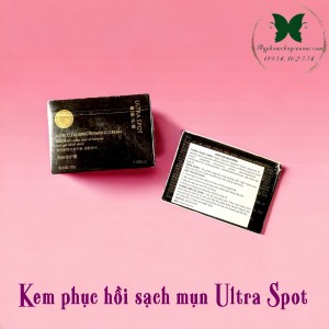 ULTRA SPOT ACNE CLEANSING REPAIRING CREAM - KEM PHỤC HỒI SẠCH MỤN ULTRA SPOT