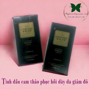 TINH DẦU CAM THẢO PHỤC HỒI - DÀY DA - GIẢM ĐỎ ULTRA SPOT